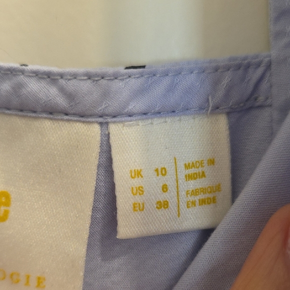 Light Blue Floral Halter Maxi Dress - Picture 2 of 4